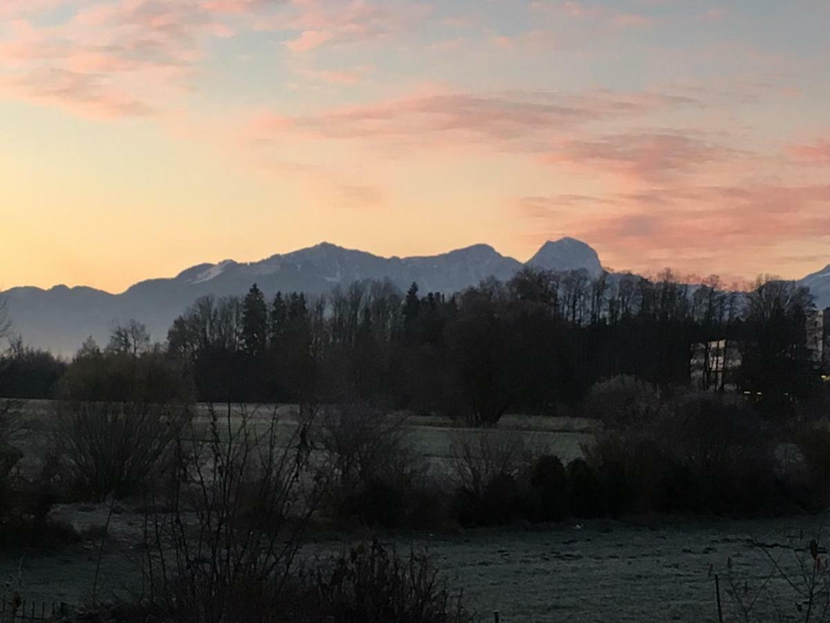Ferienwohnung Bergblick Bad Aibling Exteriér fotografie